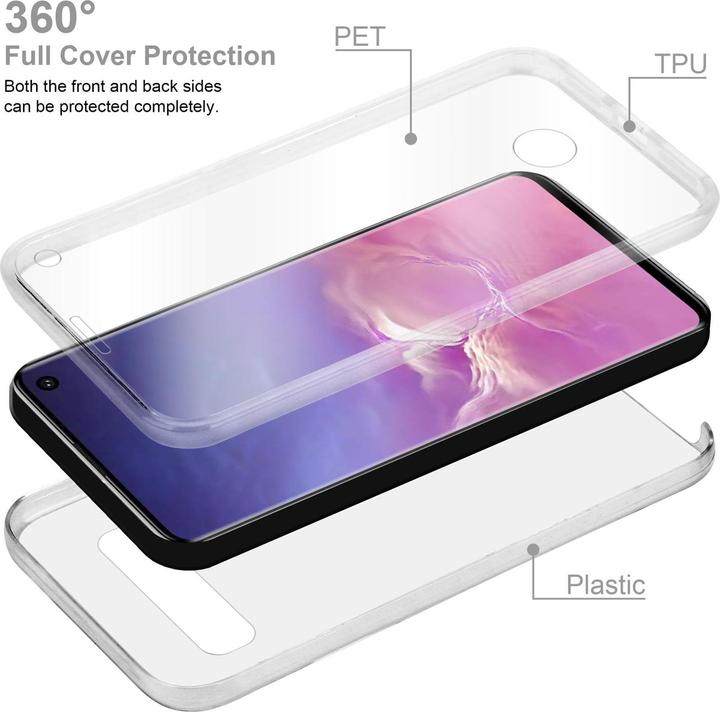 Productafbeelding Cadorabo TPU 360 graden hoesje (Samsung Galaxy S10)
