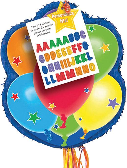 Image du produit Amscan Pinata Ballons personnalisables (1 pcs)
