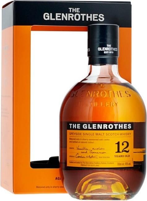 Produktbild Glenrothes 12 Years Old Single Malt Scotch Whisky (Single Malt, Scotch Whisky, 1 x 70 cl)