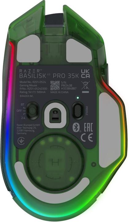 Actual product image Razer Basilisk V3 Pro 35K (Wireless, Cable)