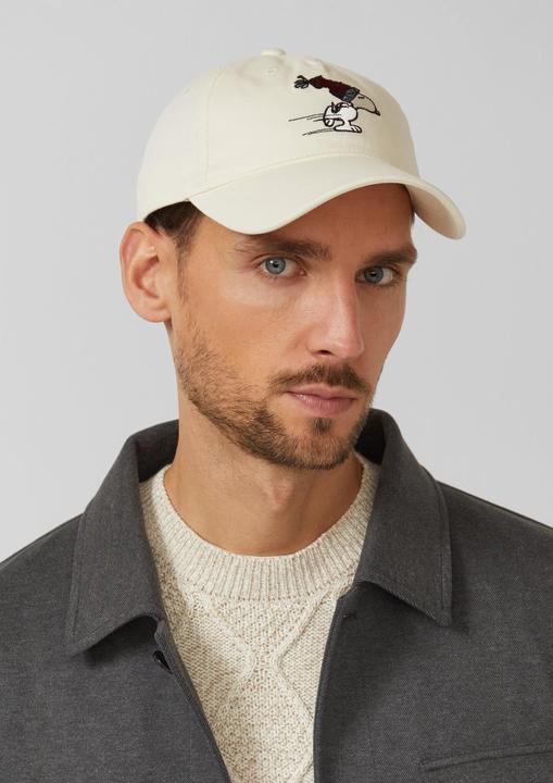 Produktbild s.Oliver Kappe Twill-Kappe mit Peanuts®-Stickerei