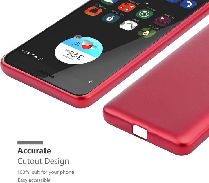 Produktbild Cadorabo TPU Matt Metallic Cover (ZTE Blade V7)