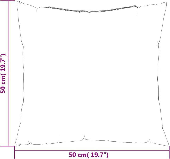 Actual product image vidaXL 10-piece garden lounge set with cushions (50 x 50 cm)