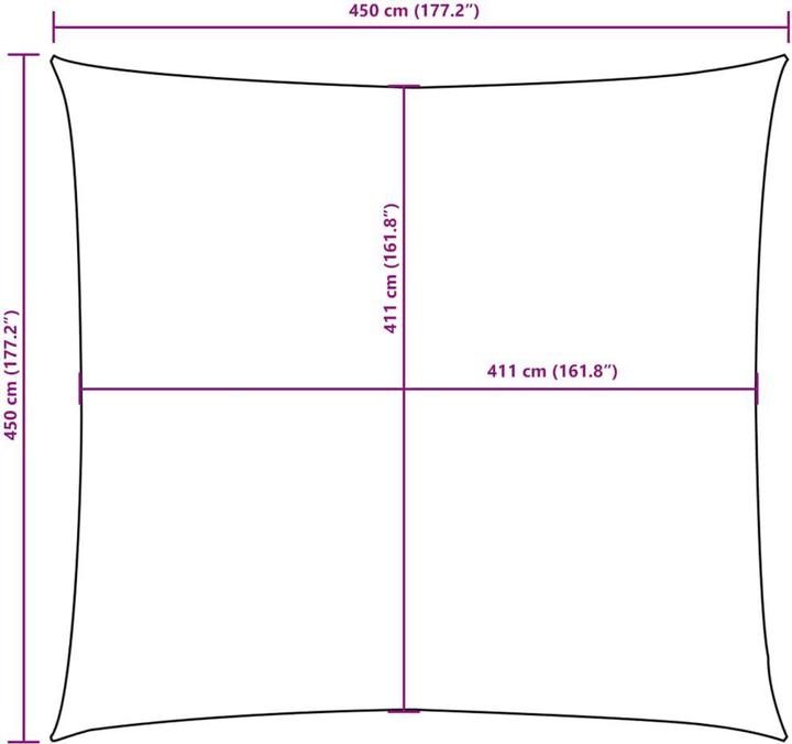 Produktbild vidaXL Fatianova (450 x 450 cm)