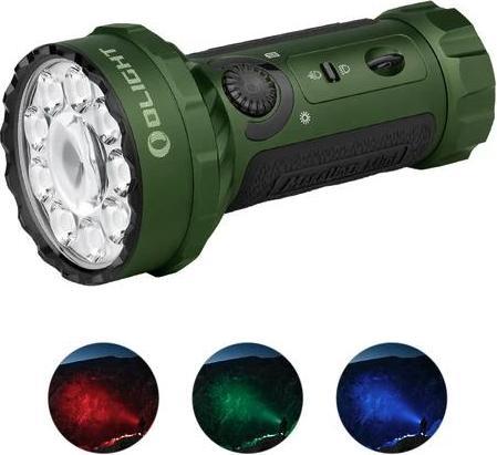 Actual product image Olight Marauder Mini green LED torch Long range IPX8 waterproof (7000 lm)