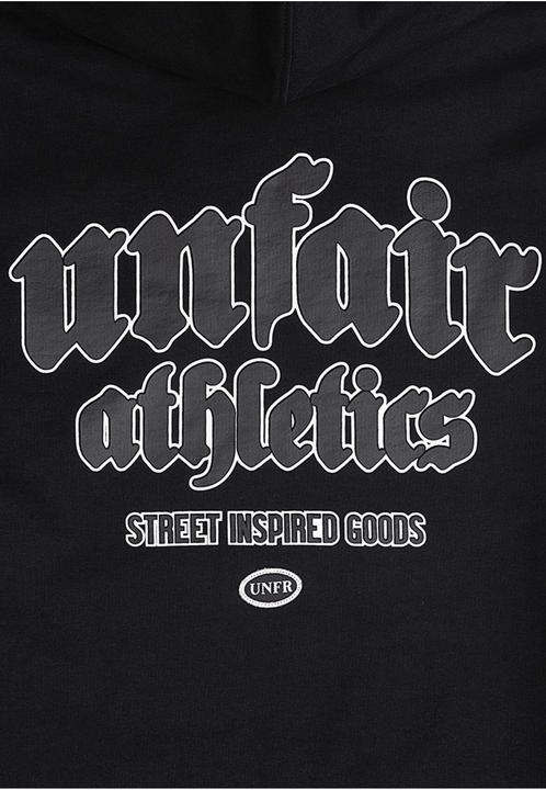 Actual product image Unfair Athletics Inspired Easy Fit Hoodie Black - 197103 (L)