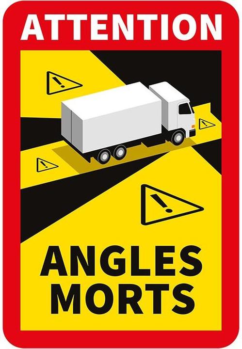 Produktbild ProPlus Aufkleber "Attention Angles Morts!"