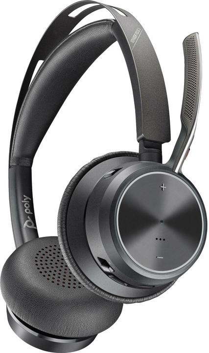 Produktbild HP POLY Voyager Focus 2 USB-C-C Headset +USB-C/A Adapter +Charging Stand