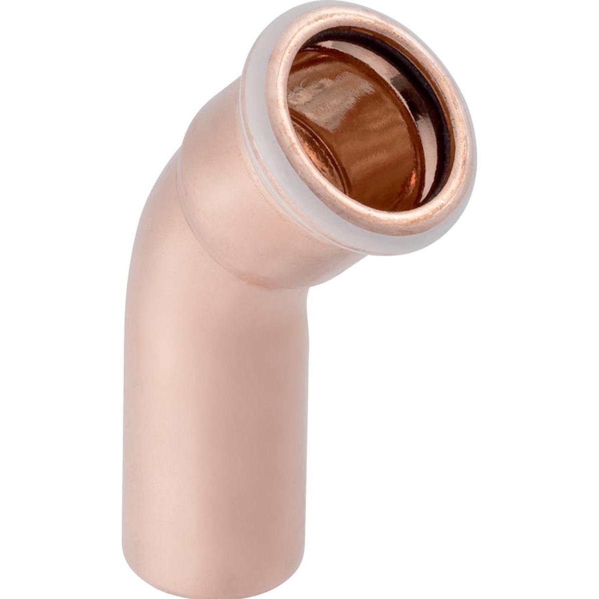 Geberit, Rohrverbindungstechnik, Mapress Kupfer single socket elbow 45 ° 42 mm (60707) (Winkelverbindung)
