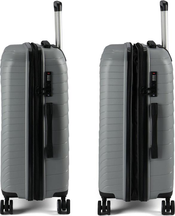 Actual product image Benzi 5808 4 Rollen Kofferset 3-teilig mit Dehnfalte (191 l)