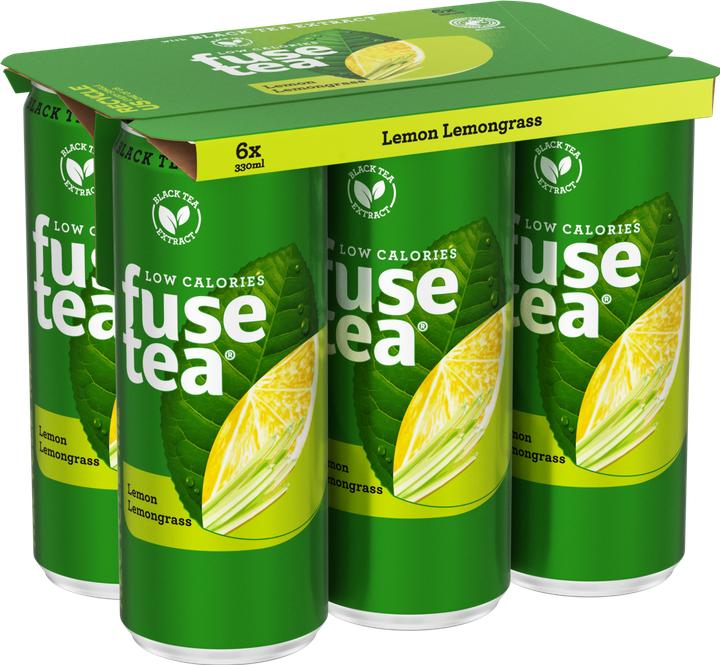 Produktbild Fusetea Lemon Lemongrass (6 x 33 cl)