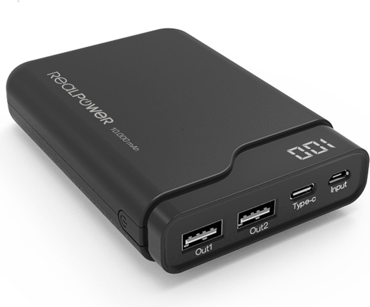 Image du produit RealPower PB-10000C (10000 mAh, 36 Wh)