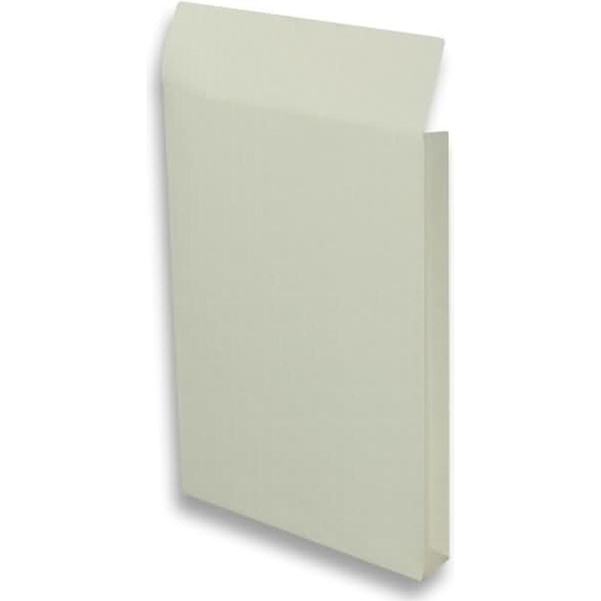 Blanke, Versandtasche + Luftpolstertasche, Faltentaschen 250x353x40mm B4 130g/qm HK VE=250 Stück weiss/blau (1 x)