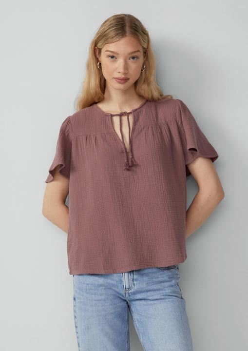 Immagine prodotto s.Oliver Bluse Musselin-Bluse mit Bindeband (36)