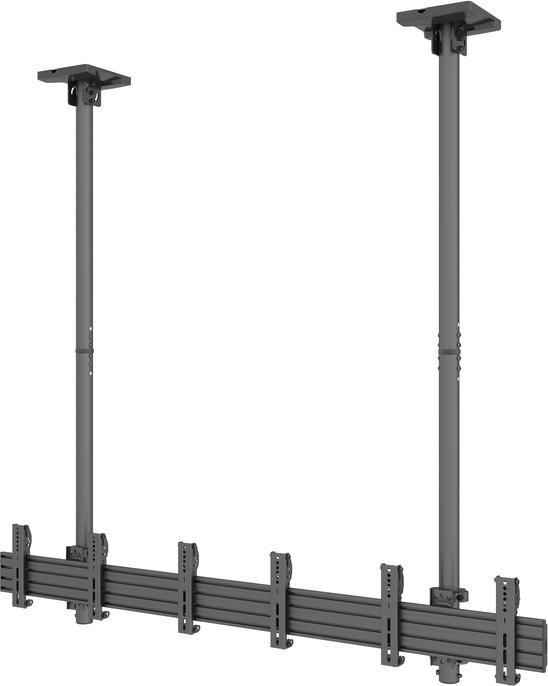 Multibrackets Deckenhalter 3x, 27"-32", schwarz, VESA 100x