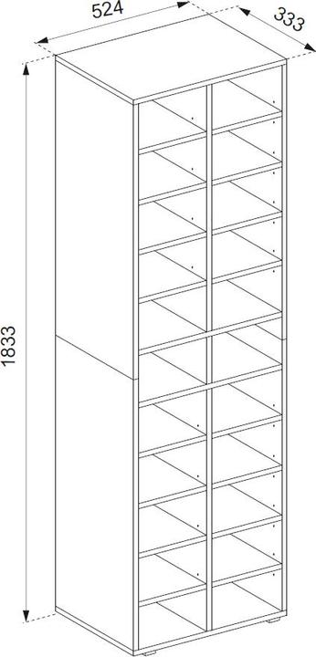 Immagine prodotto Vicco Paris (52 x 183 x 33 cm)