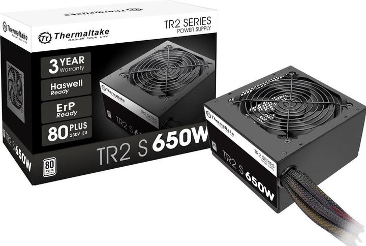 Productafbeelding Thermaltake Netzteil TR2 S 650W ATX 80+ Black retail (650 W)