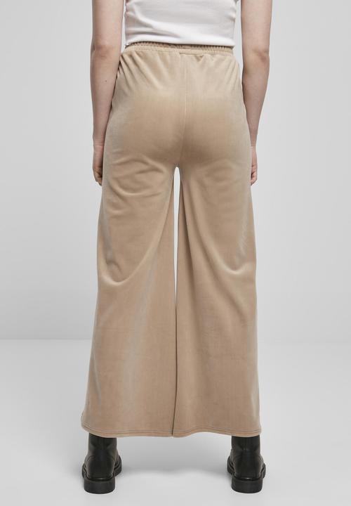 Produktbild Urban Classics Ladies High Waist Straight Velvet Sweatpants (XS)