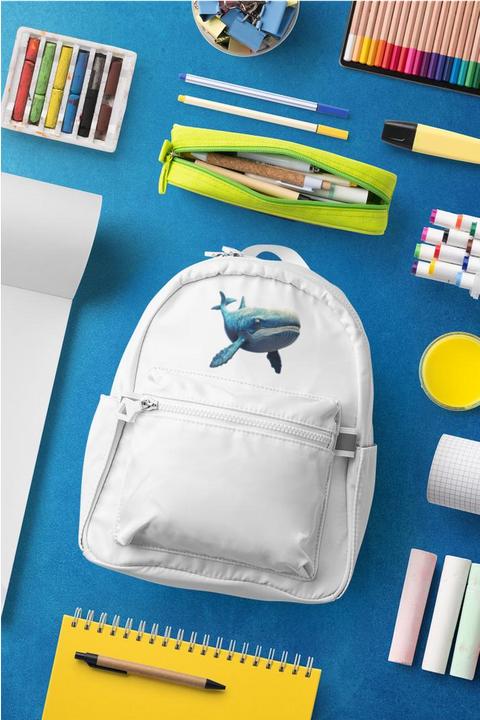 Produktbild Bügelbilder Schul & Freizeitsrucksack-Set Wal (15 l)