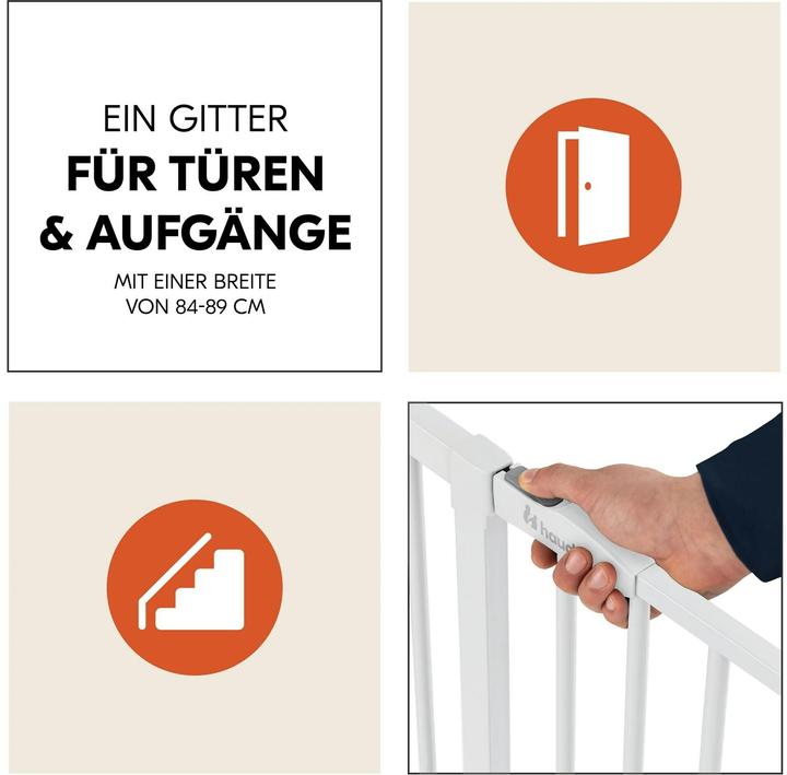 Actual product image Hauck Open N Stop 2 9cm White (75 - 89 cm)