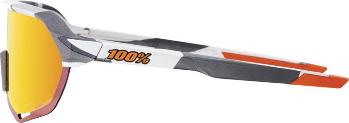 Produktbild 100% Brille S2 Soft Tact (Grau, Hiper Red)