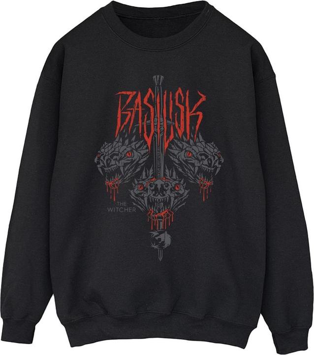 Actual product image Netflix Mens The Witcher Basilisk Sweatshirt (M)