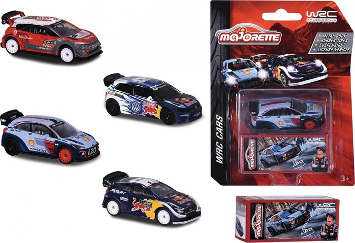 Actual product image Majorette WRC Assortment
