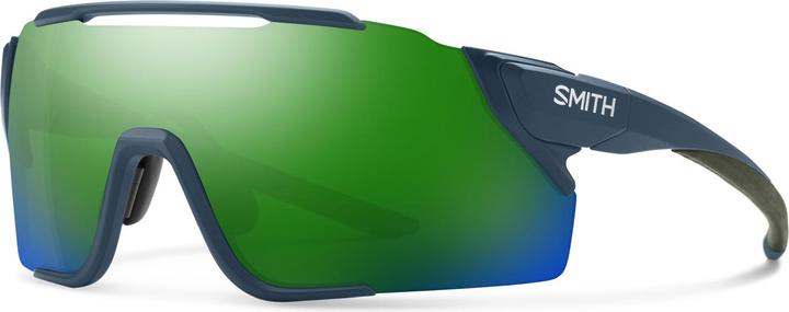 Smith Attack Mag MTB (mat stone moss, Miroir Vert)