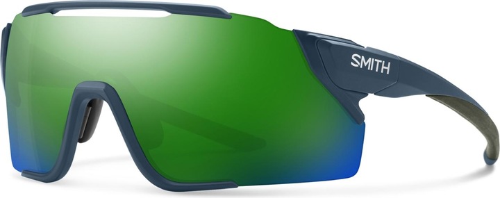 Actual product image Smith Attack Mag MTB (matt stone moss, Green Mirror)