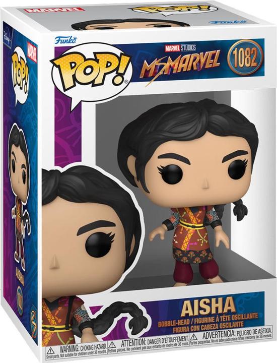 Image du produit Funko POP! Marvel Disney+ Ms Marvel : Aisha (1082)