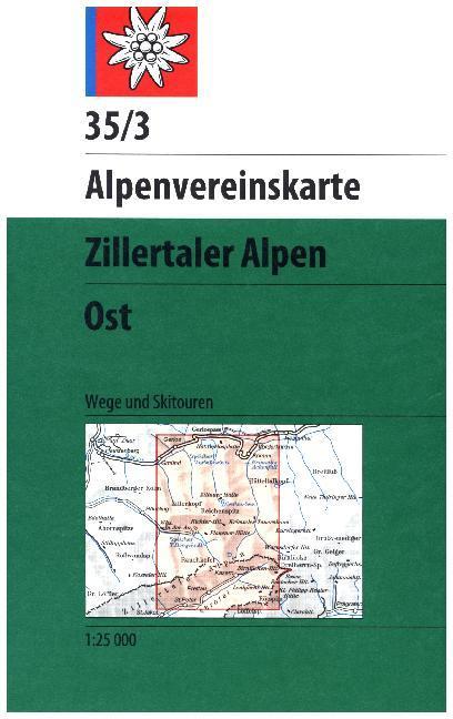 Produktbild Zillertaler-Alpen Ost 25000