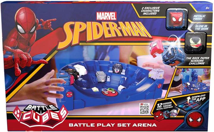 Actual product image Boti Battle Cubes Arena Marvel Spiderman -Set