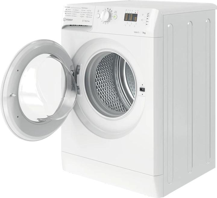 Produktbild Indesit Washing machine MTWA 71252 W EE, Front loading, E, Washing capacity 7 kg, 1200 RPM, Depth 54 (7 kg, Links)