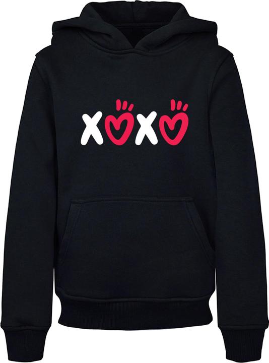 Produktbild Merchcode Valentines Day - XOXO Basic Kids Hoody - 174589 (158, 164)