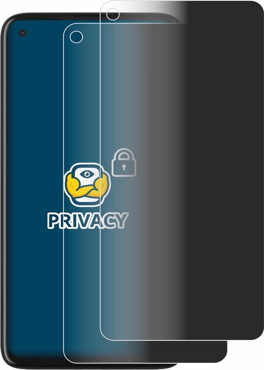 Actual product image BROTECT Anti-spy privacy film Blue light protection film (2 Piece, Motorola Moto G8 Power)