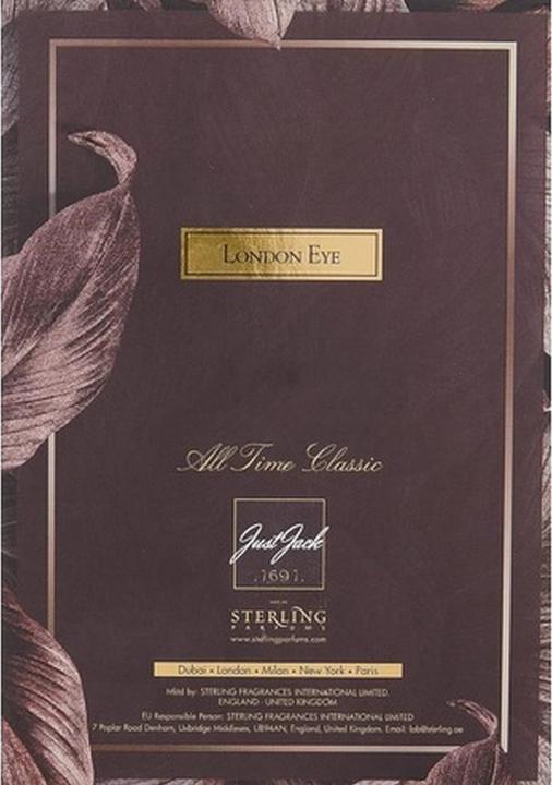 Actual product image Just Jack London Eye (Eau de parfum, 100 ml)