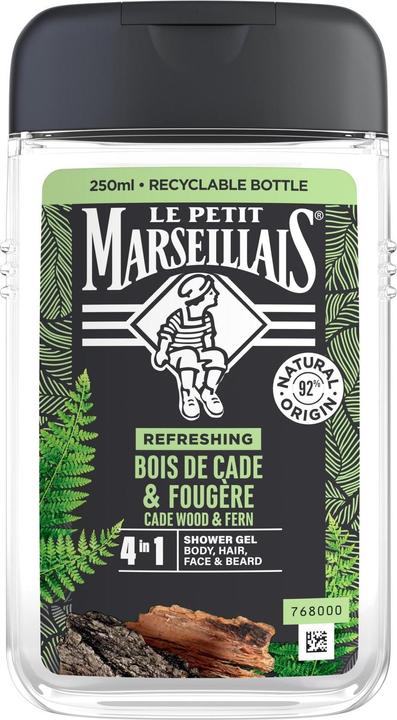 Produktbild Le Petit Marseillais Refreshing Cade Wood & Fern (250 ml)