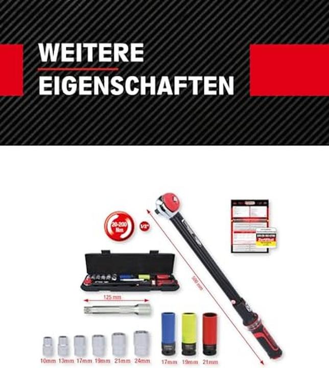 Actual product image KS Tools Ergotorque (1/2", 20 Nm, 200 Nm)