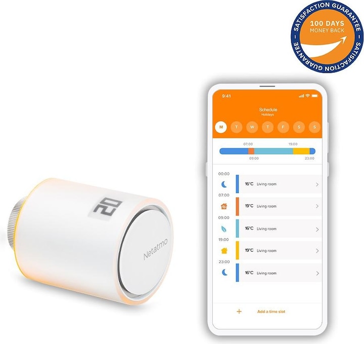Netatmo Thermostat de radiateur sans fil