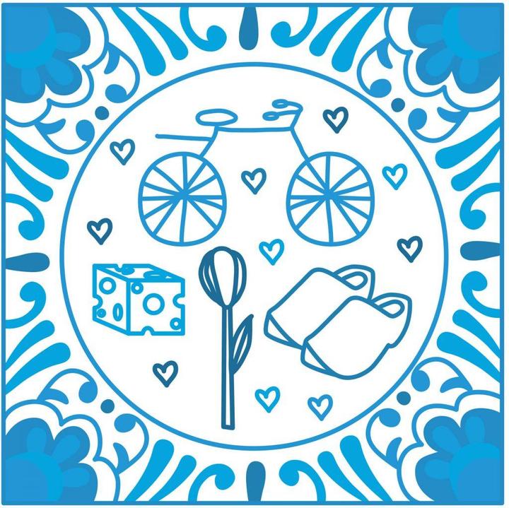 Actual product image Trenddeko Typical Holland (70 x 70 cm)