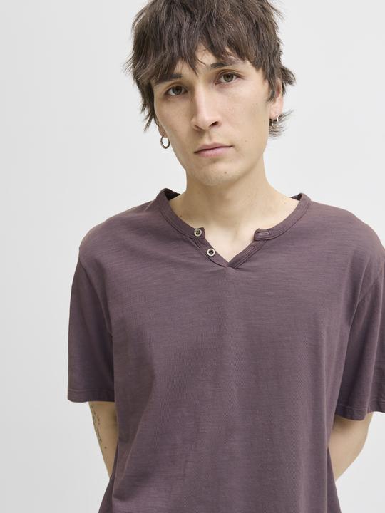 Actual product image Jack & Jones Jjesplit Neck Tee Ss Noos (S)