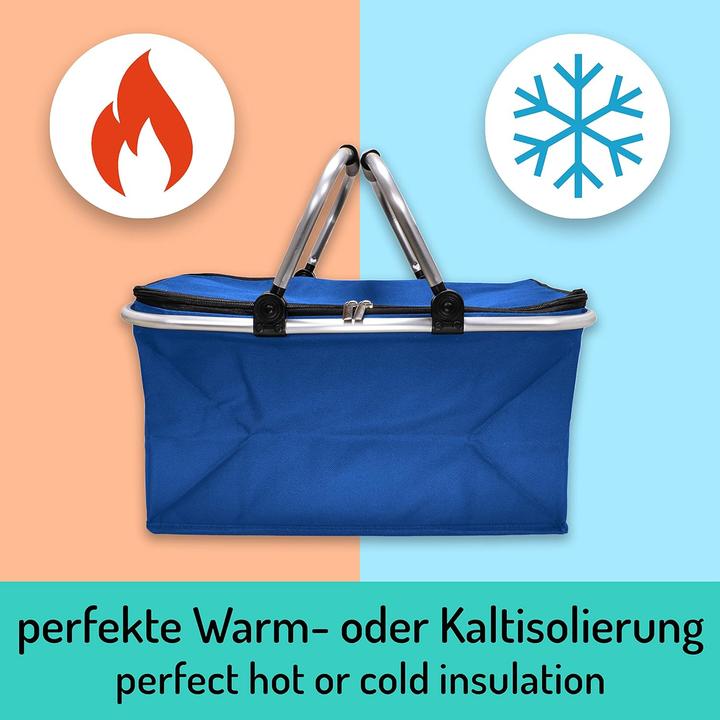 Produktbild e-Best Faltbarer Isolier-Einkaufskorb