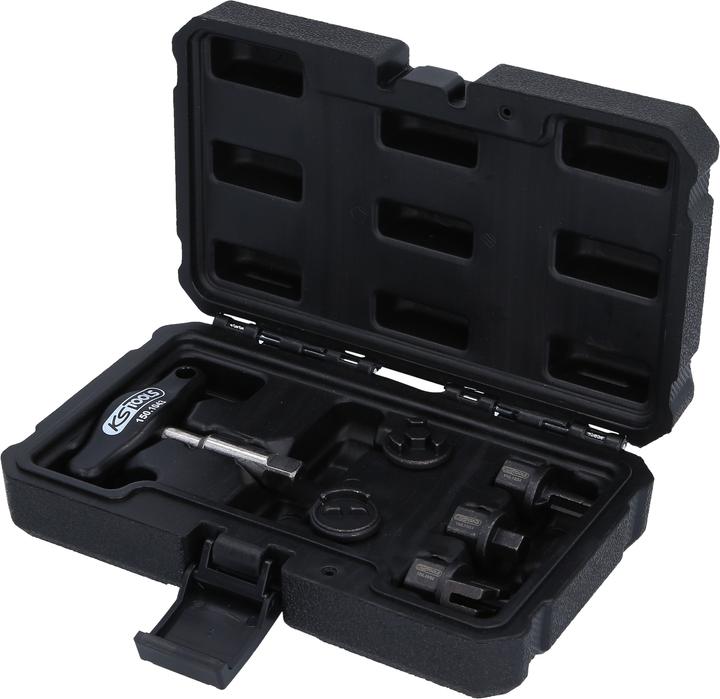 Produktbild KS Tools Öldienst-Spezialprofil-Satz für Kunststoff-Ölablassschrauben 150.1030