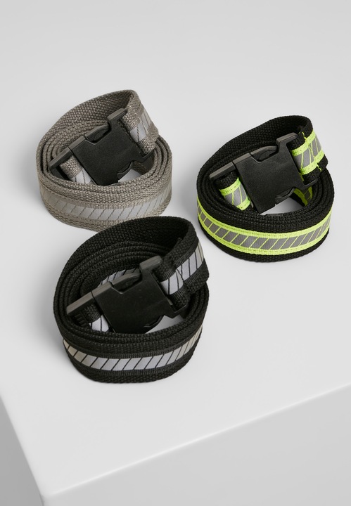 Produktbild Urban Classics Reflective Belt 3-Pack (L, XL)
