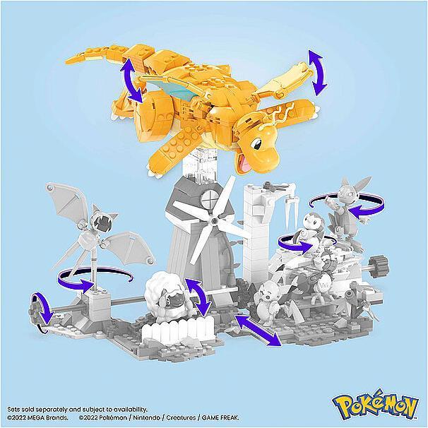 Actual product image Mega Construx Dracolosse