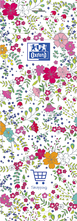 Produktbild Oxford Shopping Planer ForMe 7.4x21cm 400111054 3 Designs (assortiert) 4 Blatt (21 x 7.5, Liniert, Harter Einband)