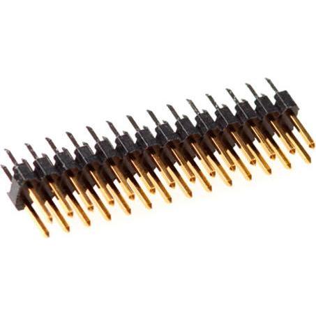 MPE-Garry 72 pole PCB contactstrip with 2.54mm raster, Elektronikkabel + Stecker