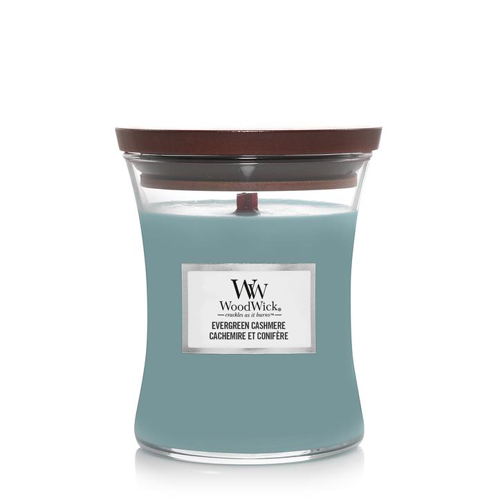 Produktbild WoodWick Duftkerze Evergreen Cashmere Medium Jar (275 g)