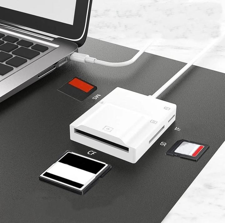 Image du produit PowerGuard CardStorage USB 3.0 to SD, MicroSD, CF, MS Cardreader Photo Adapter (USB 3.0)