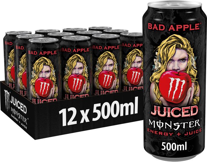 Monster Energy Juiced Bad Apple (12 x 50 cl)